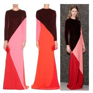 Stella McCartney Color block GORGEOUS Long Sleeve Dress